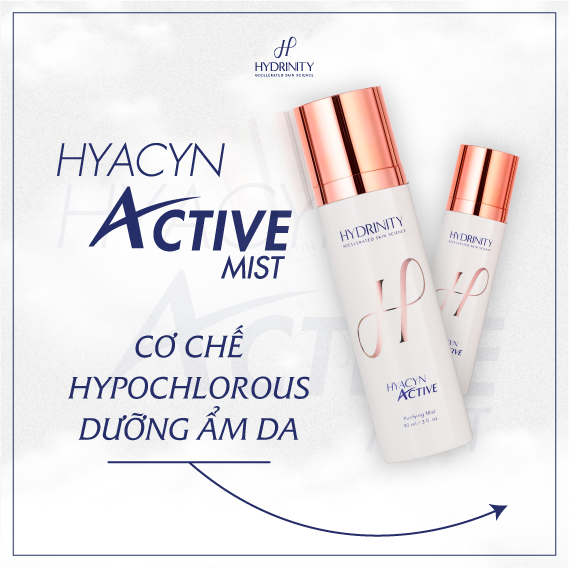 Hyacyn Active Mist – Giải Pháp Làm Dịu Và Kháng Khuẩn Tốt